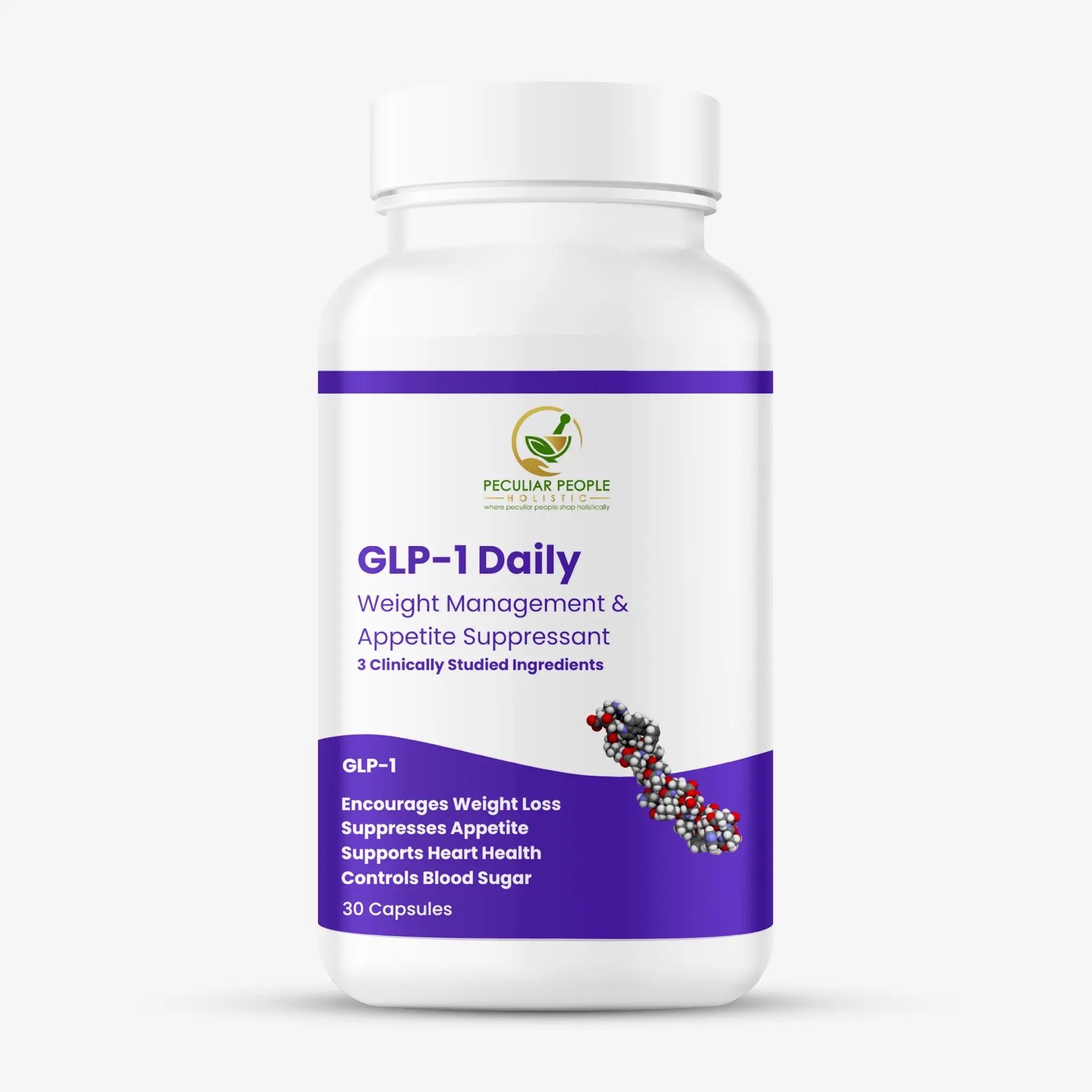 GLP-1 Daily Weight Loss & Appetite Suppressant Capsules Peculiar-People-Holistic