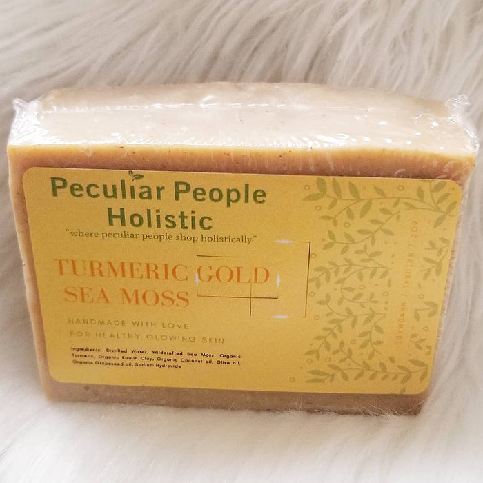 Turmeric Gold Sea Moss Soap Bar