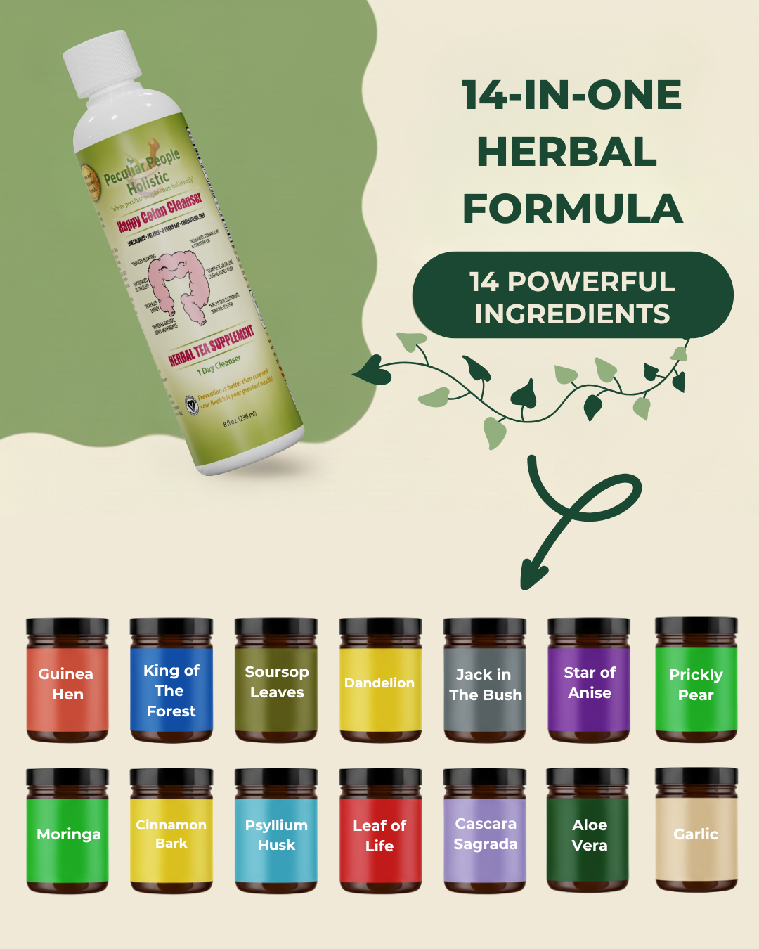 1 Day (Happy Colon) Cleanser & Gut Health