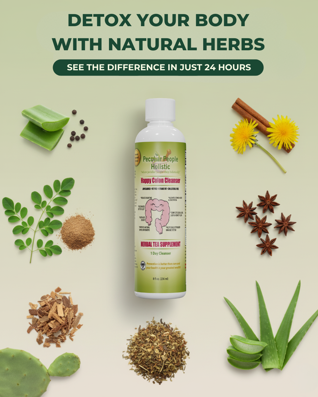 1 Day (Happy Colon) Cleanser & Gut Health