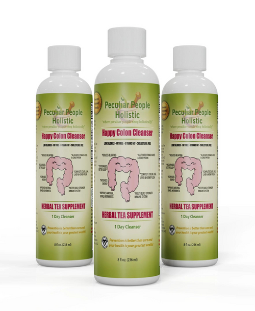 1 Day (Happy Colon) Cleanser 4x Detox Bundle.